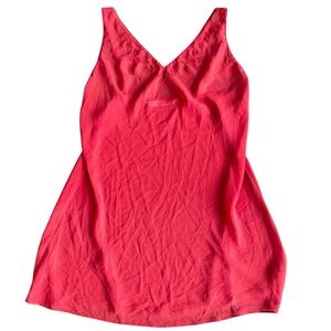 Vintage Victoria’s Secret teddy lingerie dress medium red sheer 90s embroidered